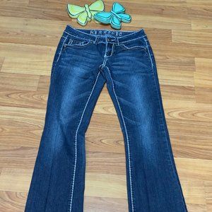 Miss Chic Boot Cut Jeans SZ 1